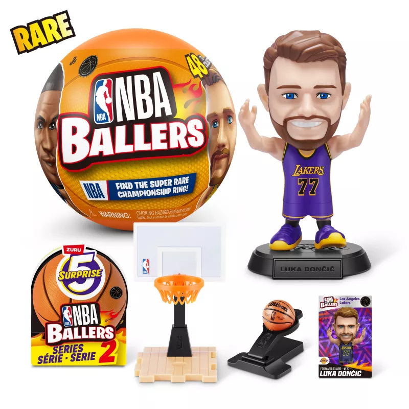 5 Surprise NBA Ballers sarja 2, 3 vuotta, monivärinen