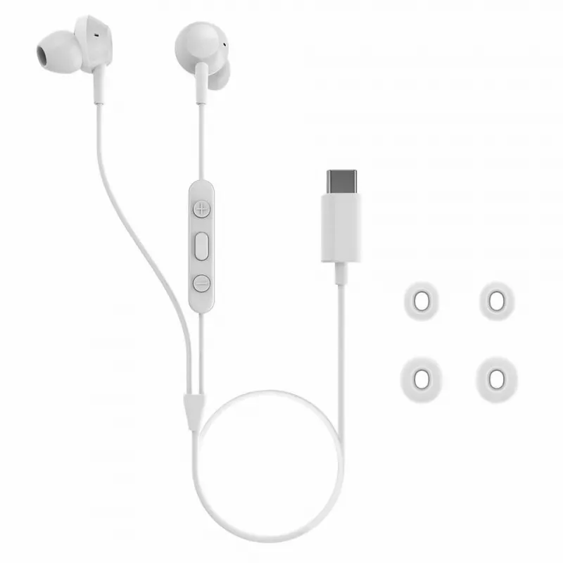 Philips TAE5008WT/00 kuulokkeet/headset johdollinen in-ear puhelut/musiikki USB Type-C valkoinen