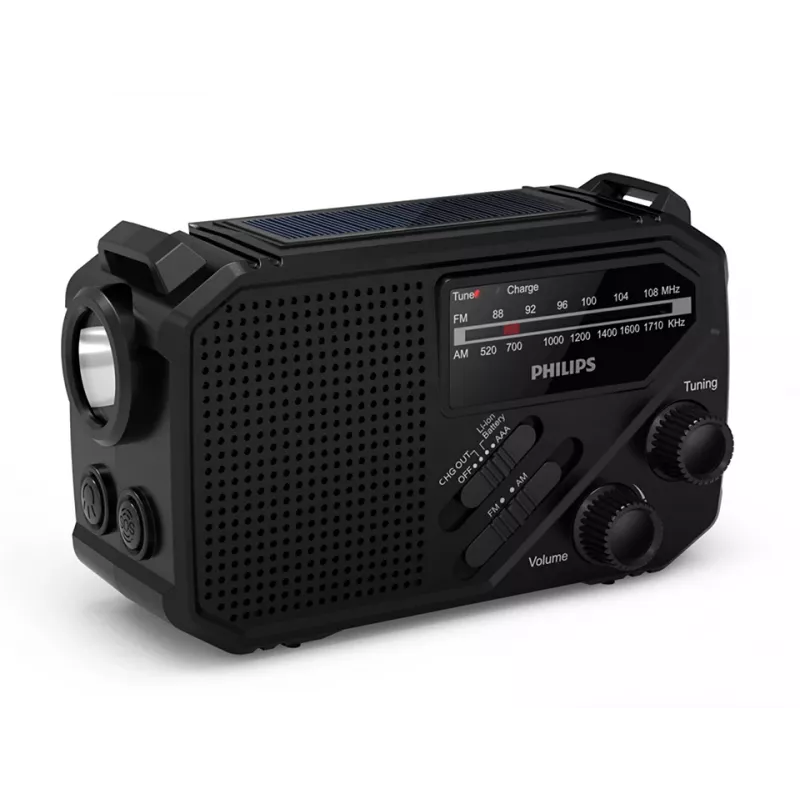 Kannettava radio Philips TAR1609/00 analoginen & digitaalinen AM FM musta