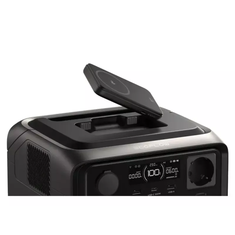 Kannettava akku EcoFlow RIVER 3 MAX PLUS langaton, 858 Wh