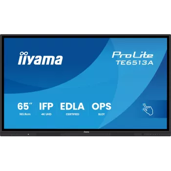 interaktiivinen litteä näyttö IIYAMA TE6513A-B2AG 64,5