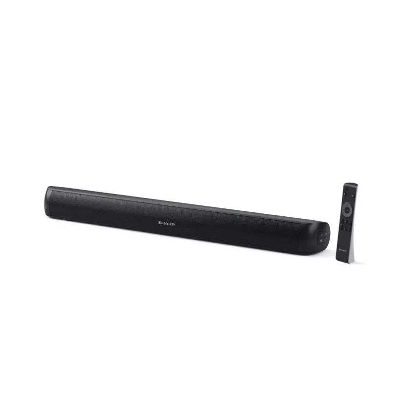 Sharp HT-SB107 soundbar-kaiutin musta 2.0 kanavaa 90 W