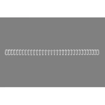GBC Wire spines 3:1 NO5 8mm A4, valkoinen, 3 arkkia, metalli, A4, 8 mm, 202 mm