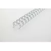 GBC Wire spines 3:1 NO5 8mm A4, valkoinen, 3 arkkia, metalli, A4, 8 mm, 202 mm