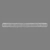 GBC Wire spines 3:1 NO5 8mm A4, valkoinen, 3 arkkia, metalli, A4, 8 mm, 202 mm