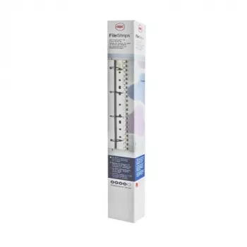 GBC SureBind PVC-tiedostoliuskat (100), valkoinen, A4