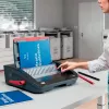 GBC CombBind® CB25E sähköinen sidontakone, kampasidontakone, sähköinen, 390 arkkia, musta, punainen