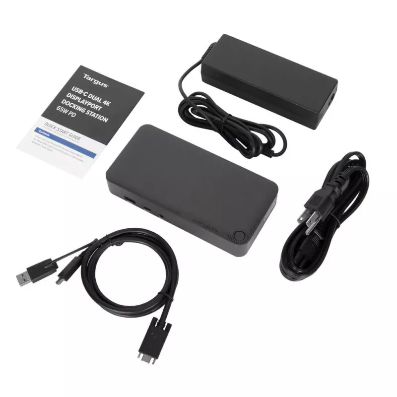Targus DOCK315EUZ yleismallinen USB-C DV4K telakointiasema 65W Power Delivery -latauksella