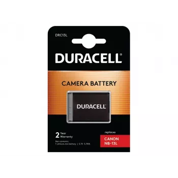 Duracell kamera-akku – korvaa Canon NB-13L akun, Canon, 1010 mAh, 3,7 V, litiumioni (Li-Ion)