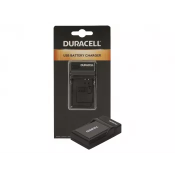Duracell digikamera-akun laturi, USB, sisäakun laturi, Nikon EN-EL9, musta, 5 V, 5 V