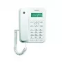 Motorola CT202 analoginen puhelin numeronäytöllä valkoinen