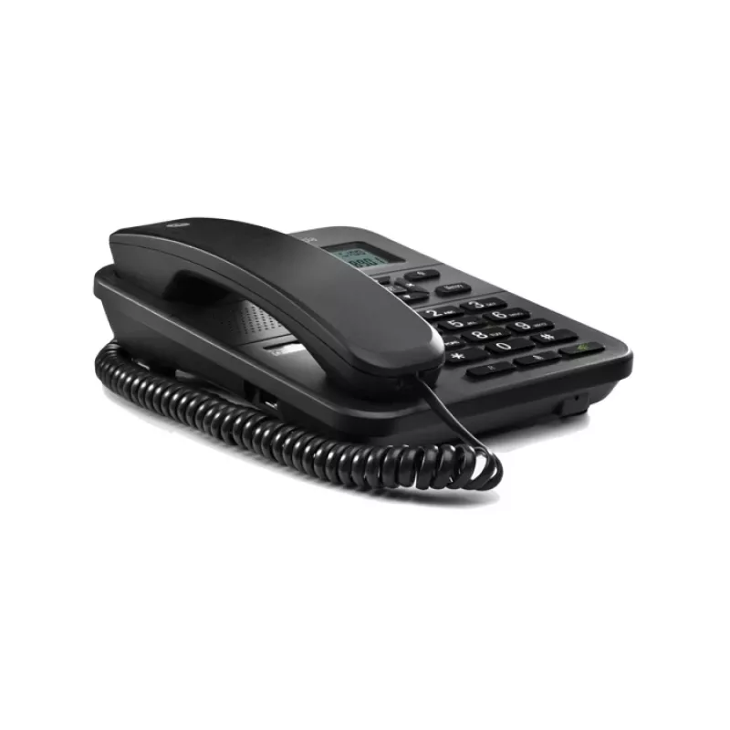 Motorola CT202 analoginen puhelin soittajanäytöllä musta