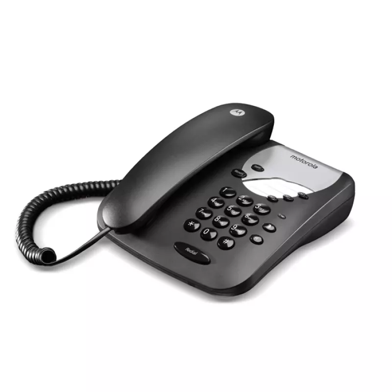 Motorola CT1 analoginen puhelin musta