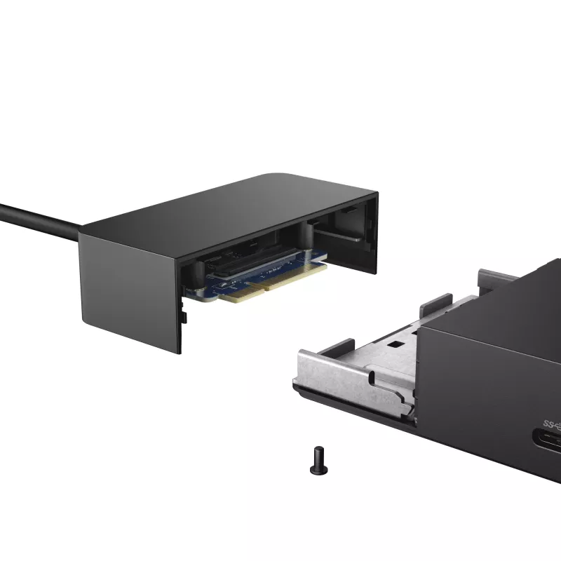 DELL WD19 johdollinen USB 3.2 Gen 2 (3.1 Gen 2) Type-C musta