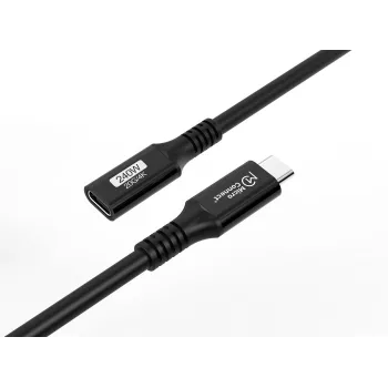 Microconnect USB3.2CC2EX USB-kaapeli USB4 Gen 2x2 2 m USB C musta
