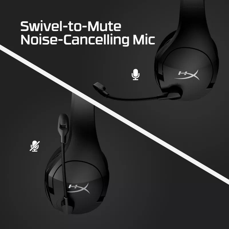 HyperX Cloud Stinger Core – langaton pelikuuloke + 7.1 (musta)