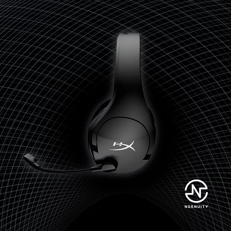 HyperX Cloud Stinger Core – langaton pelikuuloke + 7.1 (musta)