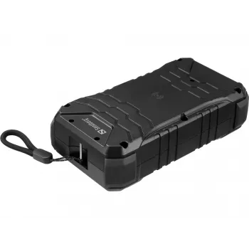 Sandberg Survivor varavirtalähde 27000 PD65W, 27 000 mAh, Power Delivery, Quick Charge 3.0, langaton lataus, musta