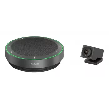 Jabra BYOD Room Kit (Speak2 75 + Cam IQ), ryhmävideoneuvottelujärjestelmä, Full HD, musta