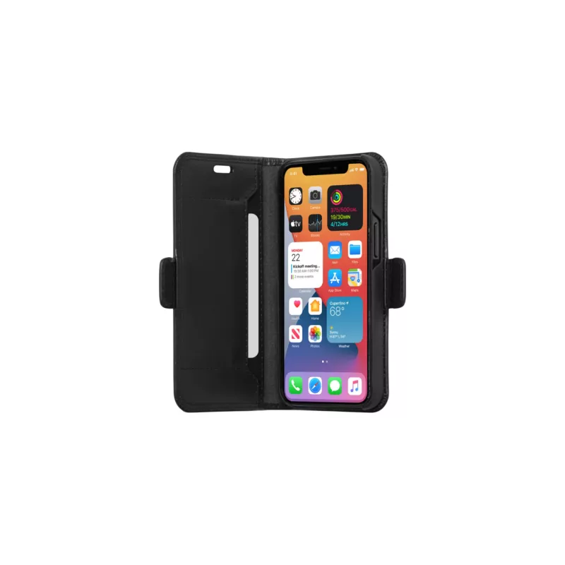 Lompakkokotelo dbramante1928 Copenhagen ohut iPhone 12 mini musta