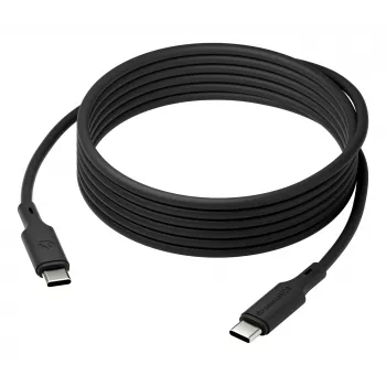 dbramante1928 Bulk - IT - kaapeli - 3 m USB-C/USB-C 100W - musta, 3 m, USB-C, USB-C, USB 2.0, 0,48 Gbit/s, musta