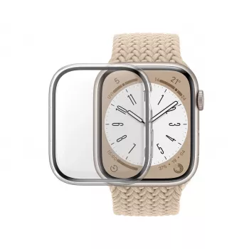 PanzerGlass koko kehon näytönsuojakalvo Apple Watch Series 9/8/7 45 mm, läpinäkyvä (3659)