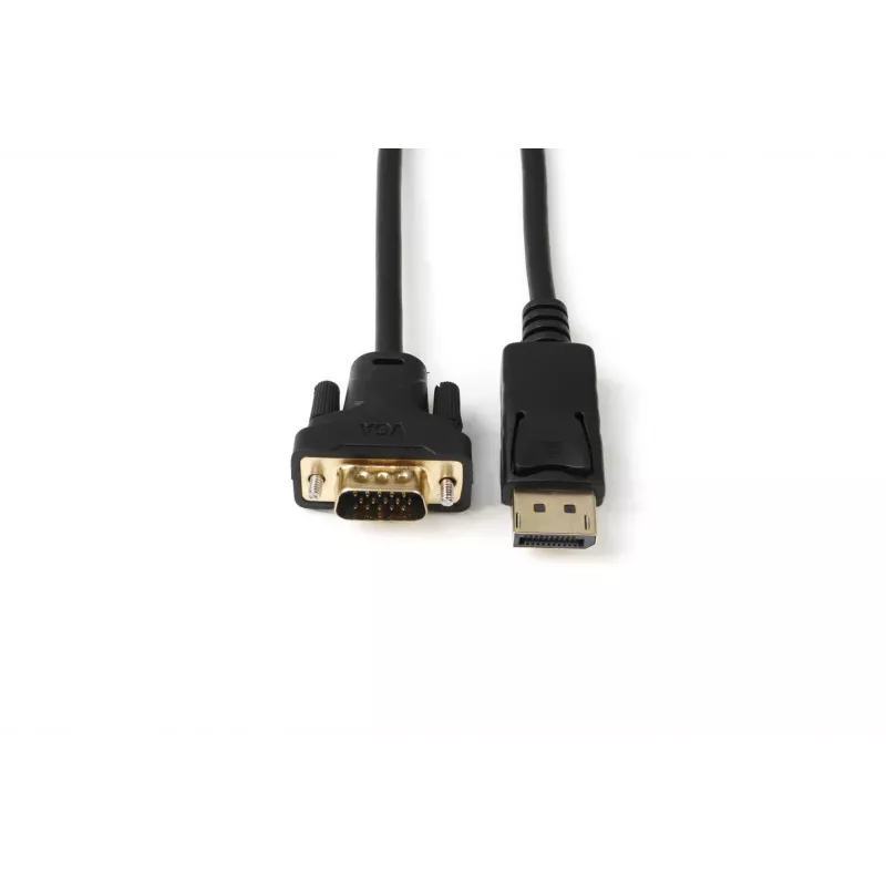 Microconnect DP-VGA-MM-300 DisplayPort-VGA-kaapeli, 3 m, musta
