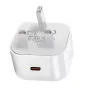 eSTUFF kotilaturi USB-C PD 3A 20W, UK-pistoke - valkoinen