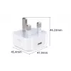 eSTUFF kotilaturi USB-C PD 3A 20W, UK-pistoke - valkoinen