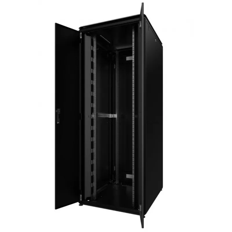 Lanview RDL42U80100BL räkkikaappi 42U musta