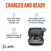 HP Poly Voyager Free 60 UC Carbon musta nappikuulokkeet +BT700 USB-C-sovitin +peruslatauskotelo