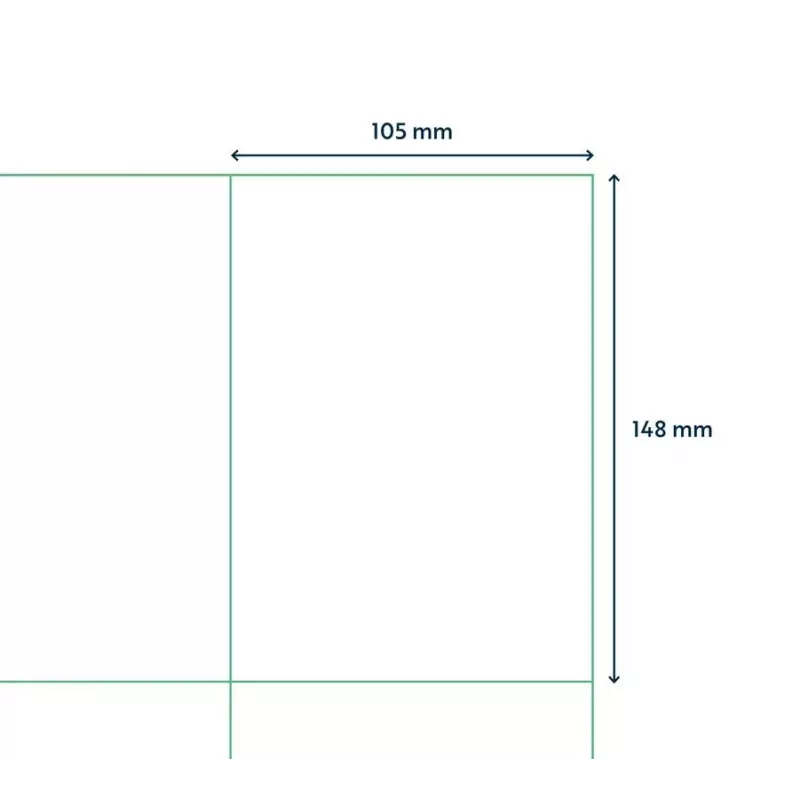 Tulostintarrat Capture A4LABEL-105X148 A4-tulostimille