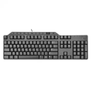 DELL KB-522 näppäimistö toimisto USB QWERTZ saksa musta Full-Size johdollinen
