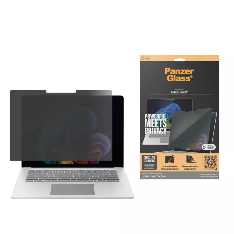 PanzerGlass ® tietosuojanäytönsuoja Microsoft Surface Laptop 7th Edition 15