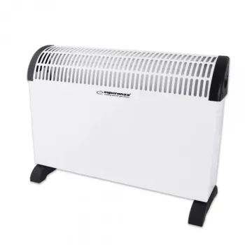 Sähköinen konvektorilämmitin ESPERANZA EHH008 — 2000 W, 3 tehotasoa, säädettävä termostaatti, valkoinen