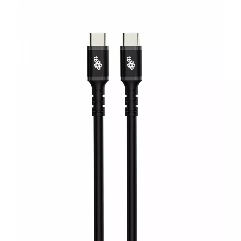 USB-C-kaapeli TB AKTBXKUCC2SI10B, 1 m, silikonipäällyste, musta