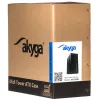 Akyga AK939BL Midi Tower -tietokonekotelo, ATX / Micro-ATX / Mini-ITX, 2x USB 2.0, ilman virtalähdettä, musta