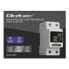 Yksivaiheinen energiankulutusmittari QOLTEC 50981 DIN35 230V 50Hz