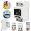 Yksivaiheinen energiankulutusmittari QOLTEC 50981 DIN35 230V 50Hz