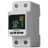 Yksivaiheinen energiankulutusmittari QOLTEC 50981 DIN35 230V 50Hz