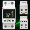 Yksivaiheinen energiankulutusmittari QOLTEC 50981 DIN35 230V 50Hz