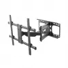 TV-seinäteline Cabletech LEC-UCH0205 37–70 tuuman näytöille, VESA 600x400, kantavuus 60 kg, musta