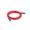 LANBERG RJ-45 Cat6a patch-kaapeli PCF6A-10CC-0100-R, 1 m, S/FTP, CCA, LSZH, punainen