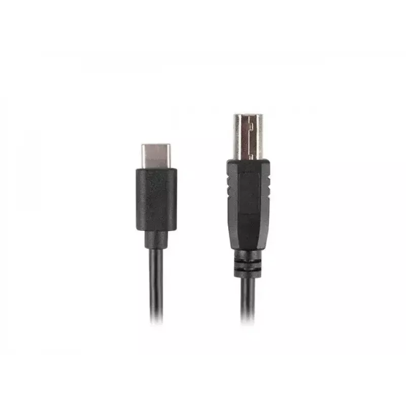 USB 2.0 -kaapeli LANBERG CA-USBA-13CC-0030-BK — USB B - USB C, 3 m, musta