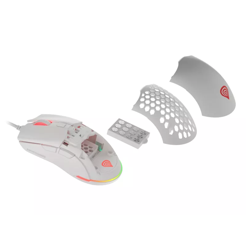 GENESIS Krypton 750 hiiri peli oikeakätinen USB Type-A optinen 2000 DPI