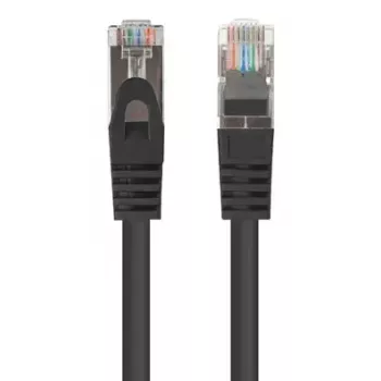 Lanberg PCF6-20CC-0025-BK Cat.6 FTP -verkkokaapeli, 0,25 m, musta, 10 kpl:n pakkaus