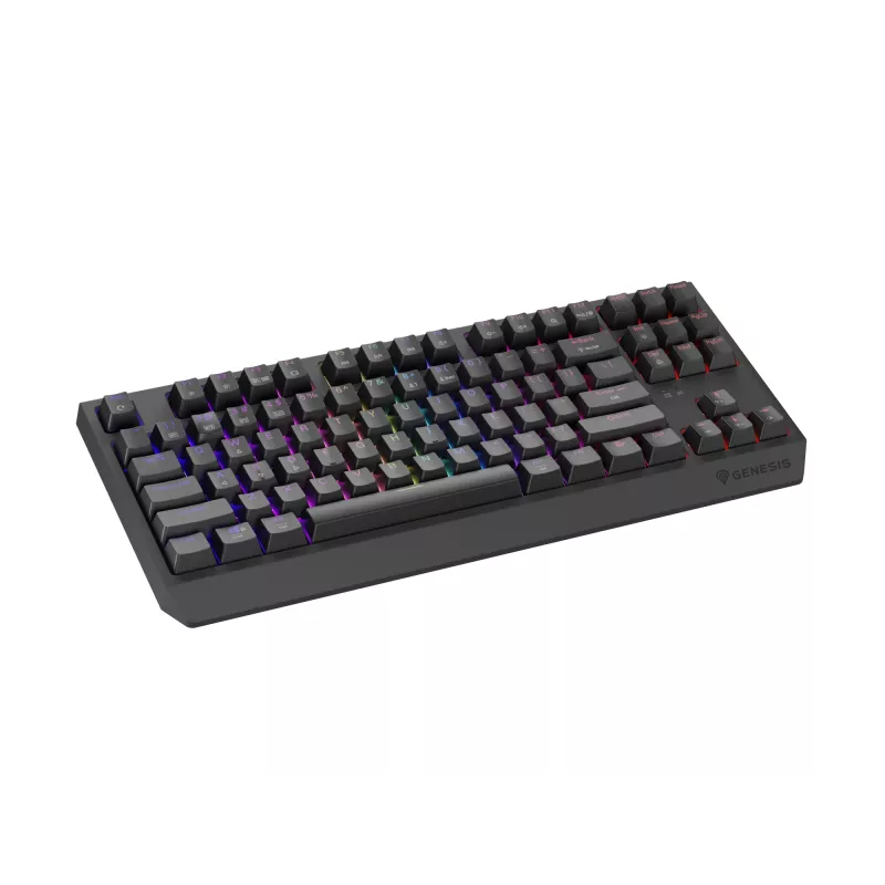GENESIS Thor 230 TKL näppäimistö pelikäyttöön USB + RF langaton + Bluetooth QWERTZ musta