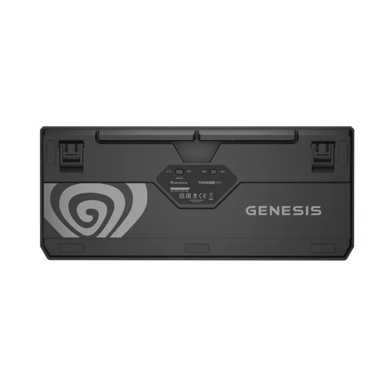 GENESIS Thor 230 TKL näppäimistö pelikäyttöön USB + RF langaton + Bluetooth QWERTZ musta