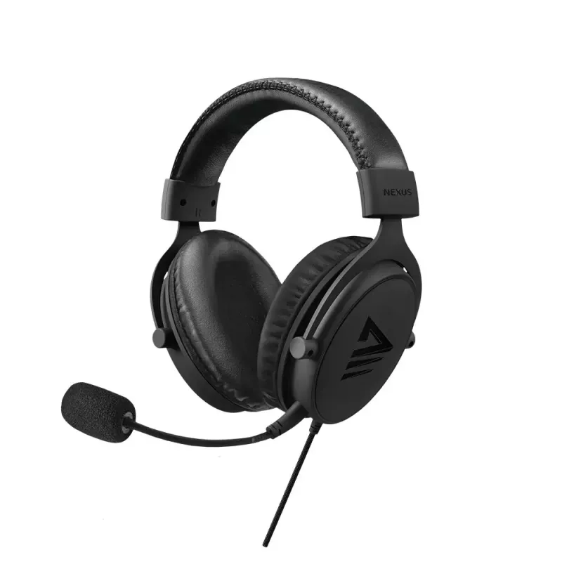 Headset Savio NEXUS johdollinen pelikuulokemikrofoni musta