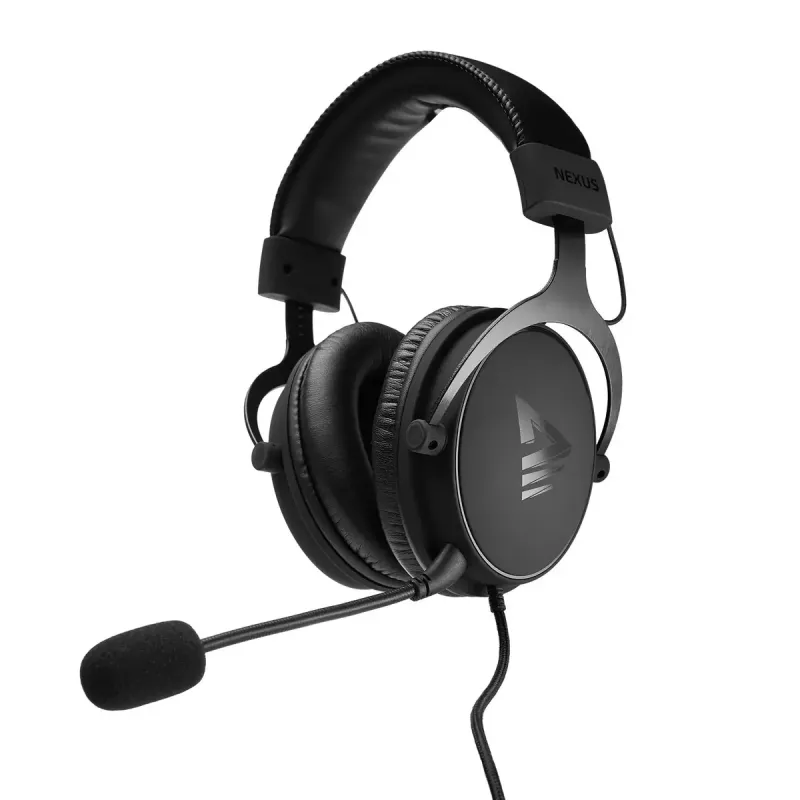 Headset Savio NEXUS johdollinen pelikuulokemikrofoni musta